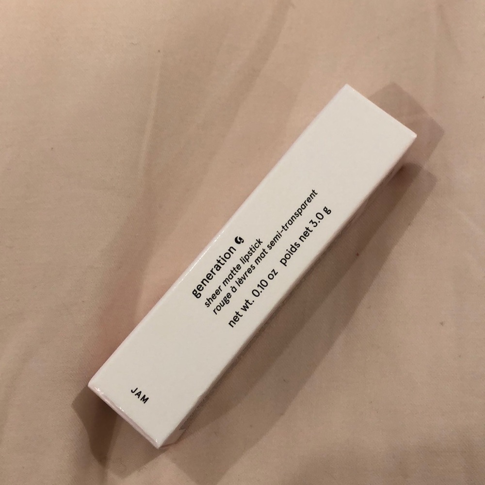 Glossier Sheer Matte Lipstick in Jam